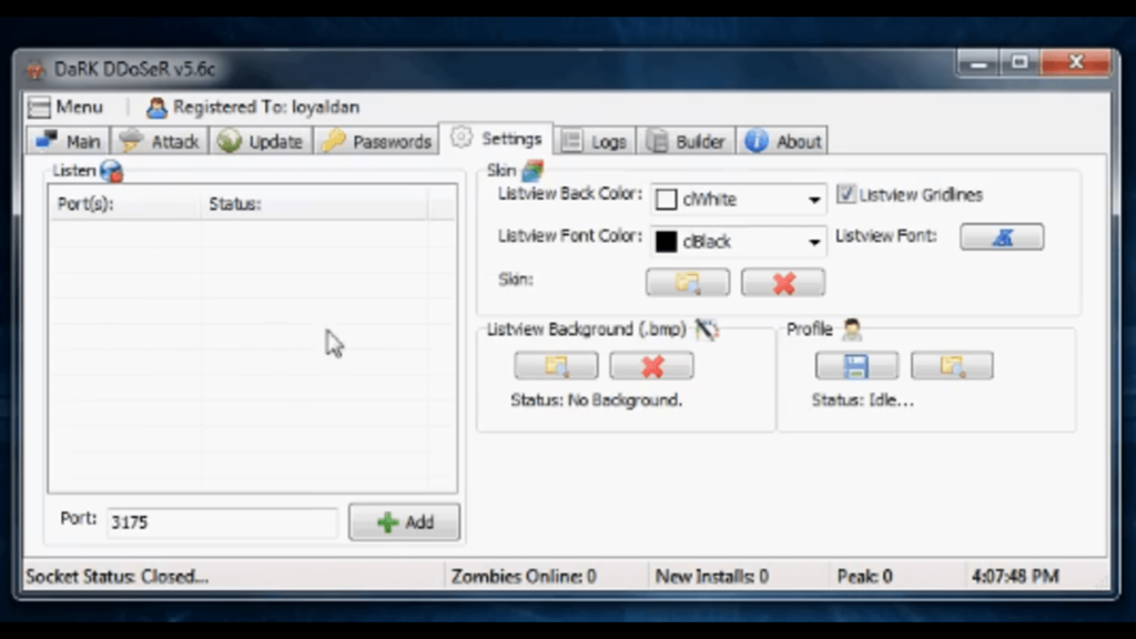 darkddoser 5.6c working